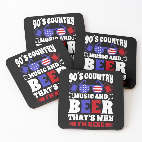 Item preview, 90s Country Music for beer drinkers designed and sold by fatshirt.