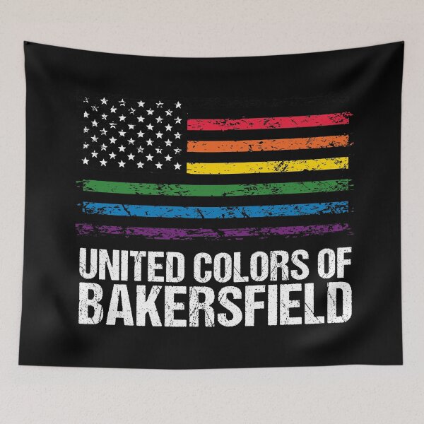 Item preview, Bakersfield LGBT USA Flag Pride From Bakersfield designed and sold by Urosek.