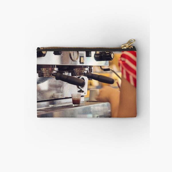 Item preview, Barista Extracting a Shot of Espresso designed and sold by visualspectrum.