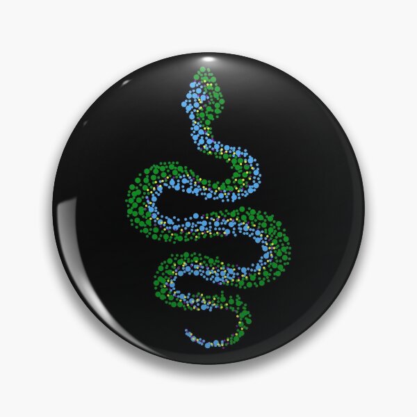 Item preview, Snake dot art designed and sold by FabulousBites.