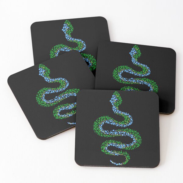 Item preview, Snake dot art designed and sold by FabulousBites.