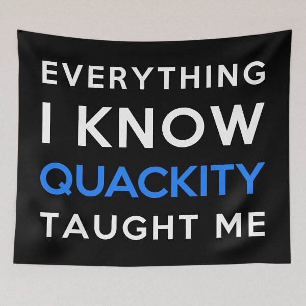 Item preview, Everything i know - Quackity designed and sold by 2Girls1Shirt.