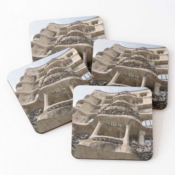 Item preview, Antoni Gaudi La Pedrera Casa Mila - Sinuous Balconies and Twisting Freeform Railings designed and sold by Georgia Mizuleva.