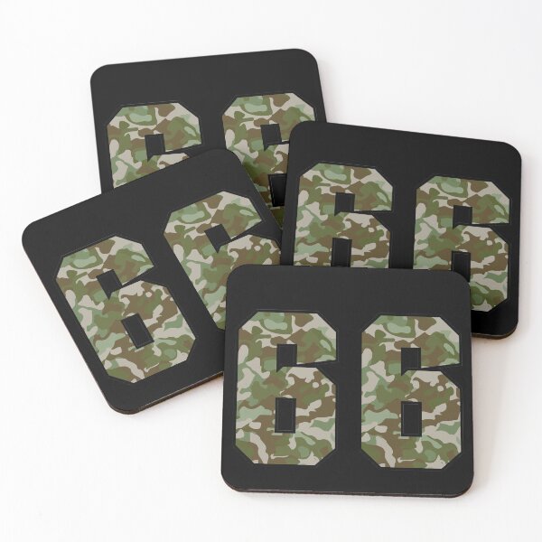 Item preview, Army Camo Number Sixty-six Veteran Lucky Number 66 designed and sold by Urosek.