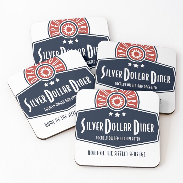 Item preview, Silver Dollar Dinner Home of the Sizzlin Sausage Logo Classic designed and sold by littlesotoivzry.