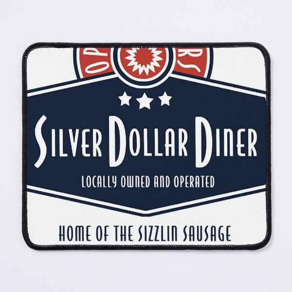 Item preview, Silver Dollar Dinner Home of the Sizzlin Sausage Logo Classic designed and sold by littlesotoivzry.