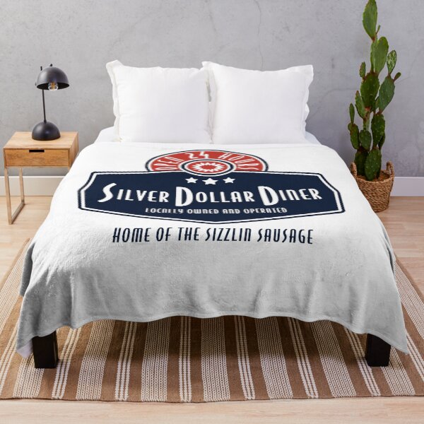 Item preview, Silver Dollar Dinner Home of the Sizzlin Sausage Logo Classic designed and sold by littlesotoivzry.