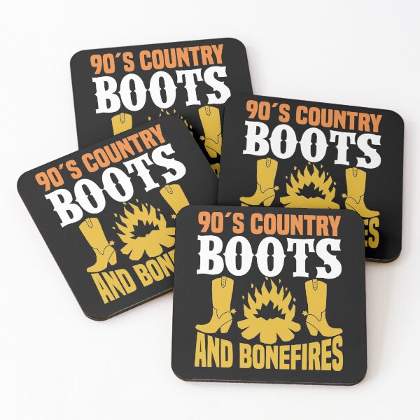 Item preview, 90´s country music boots and bonefires designed and sold by fatshirt.