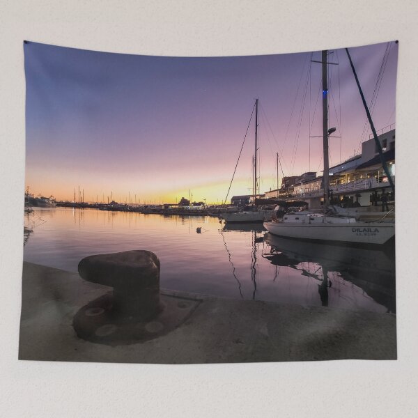Item preview, Sunset at the old port - Limassol Cyprus designed and sold by DRONY.