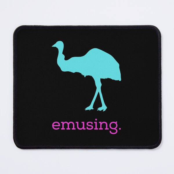 Item preview, Emusing. Dad Joke Pun Emu Shirt from Australia Down Under designed and sold by Jelly-Butter.