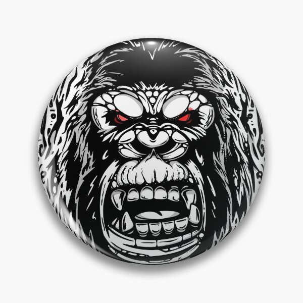 Item preview,  Gorilla head 2 designed and sold by manuvila.