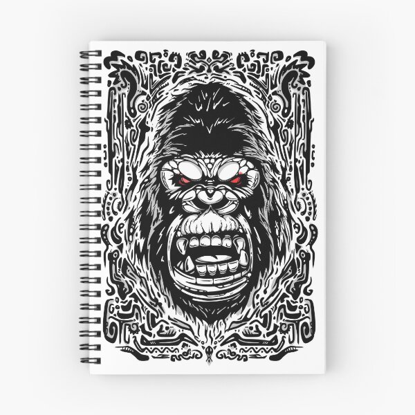 Item preview,  Gorilla head 2 designed and sold by manuvila.