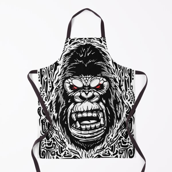 Item preview, Gorilla head 2 designed and sold by manuvila.