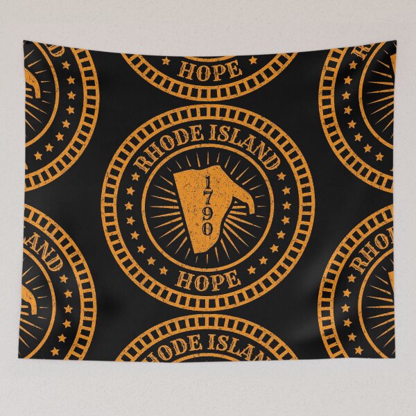 Item preview, Rhode Island State - RI Slogan Motto Map Hope - The Ocean State Little Rhody USA designed and sold by Ranggasme.