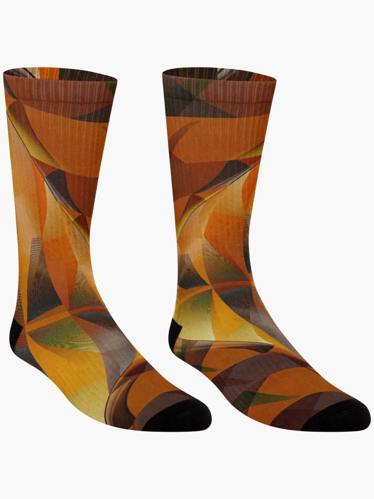 Thumbnail 3 of 5, Socks, Dissonance designed and sold by Elizabeth Austin-Craig.