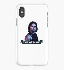 Snake Plissken iPhone Case/Skin