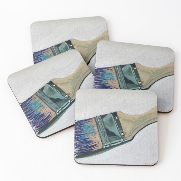 Item preview, Chip Brush on a White Table designed and sold by Lori Rivera.