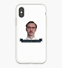 your mom goes to college iPhone Case