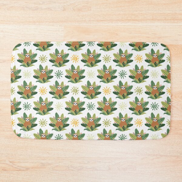 Item preview, Sloth With Leaves designed and sold by ArtCreations79.