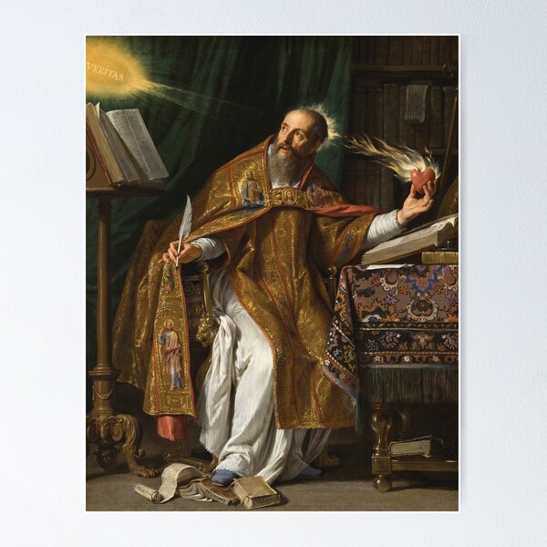 Item preview, Saint Augustine of Hippo  designed and sold by Beltschazar.