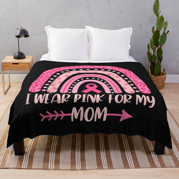 Item preview, Breast Cancer Rainbow Leopard I Wear Pink for My Mom Kids designed and sold by David231231.