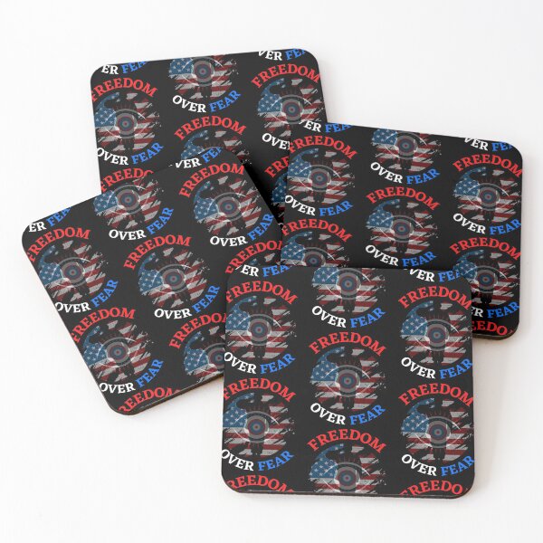 Item preview, Freedom Over Fear Truth Over Lies designed and sold by WoodburyLake.