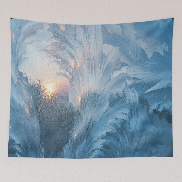 Item preview, ethereal blue skies through icy water designed and sold by ShineAesthetic.