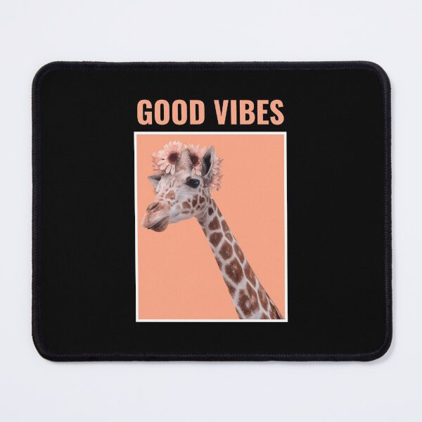 Artikelvorschau, Good Vibes Giraffen-Design entworfen und verkauft von Artpace.