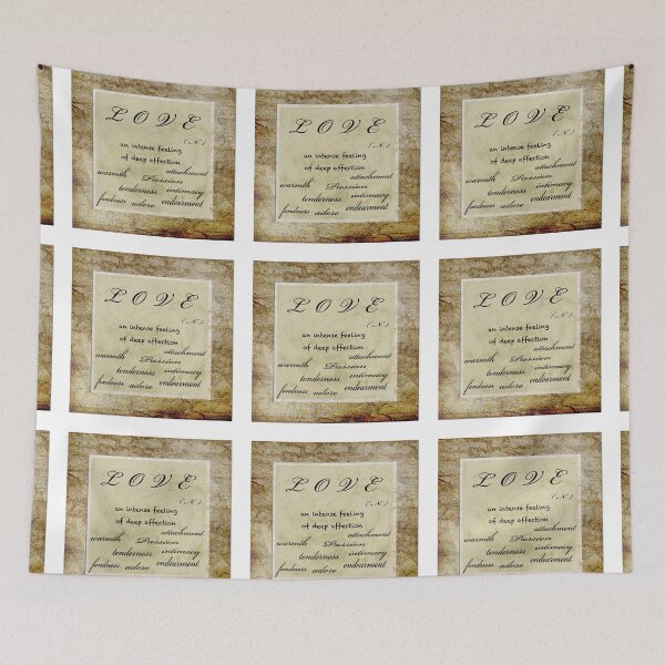 Item preview, LOVE   designed and sold by Overthetopsm.