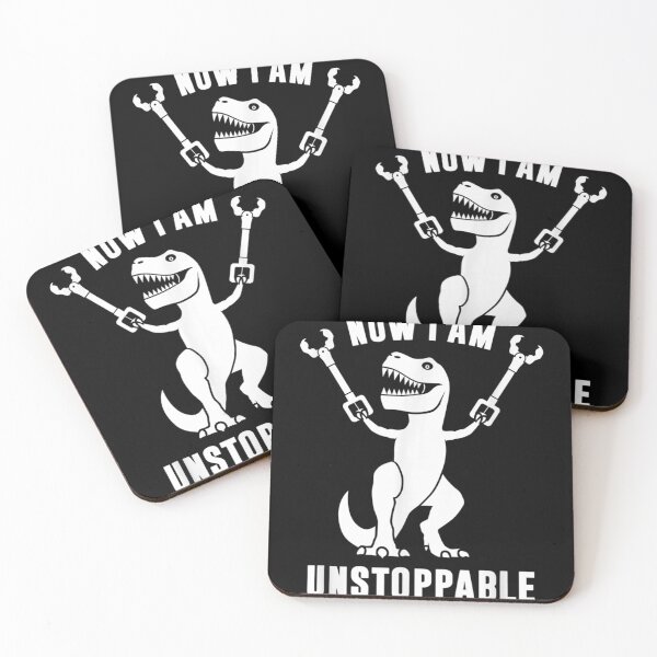 Item preview, Now I Am Unstoppable Funny TRex designed and sold by HamzashiTrre.