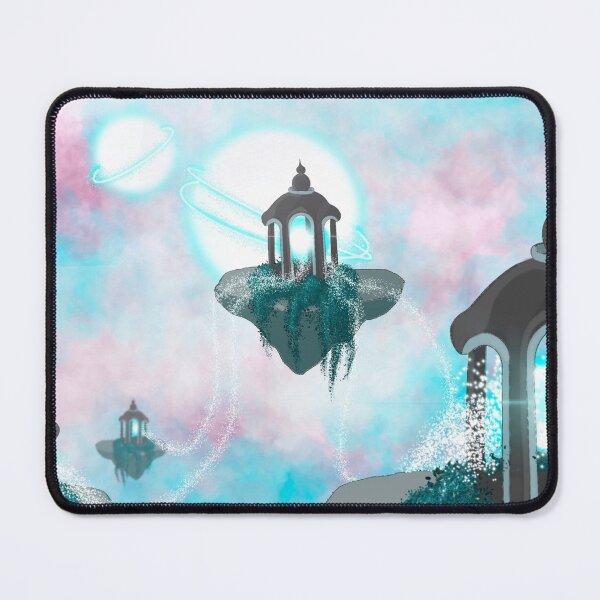 Floating Temples Mouse Pad