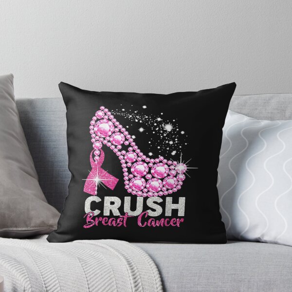Aperçu de l'œuvre Crush Breast Cancer Bling Ribbon créée et vendue par David231231.