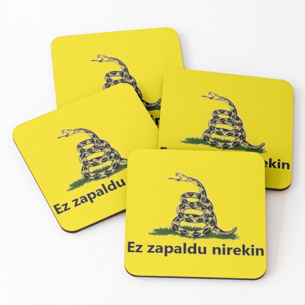 Item preview, Basque Gadsden Bandera (Basque Gadsden Flag) designed and sold by JonathanR1994.