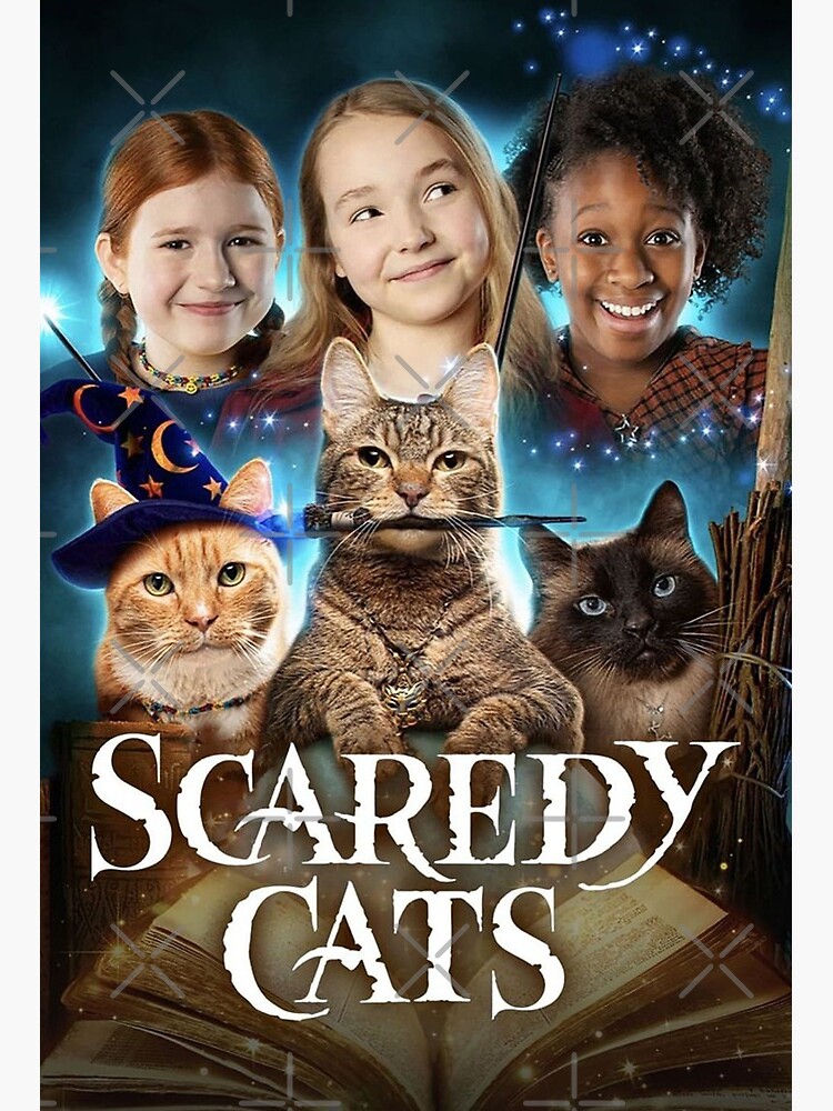 Scaredy cats Art Board Print by Getaway21