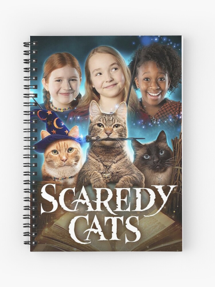 Scaredy cats Spiral Notebook by Getaway21