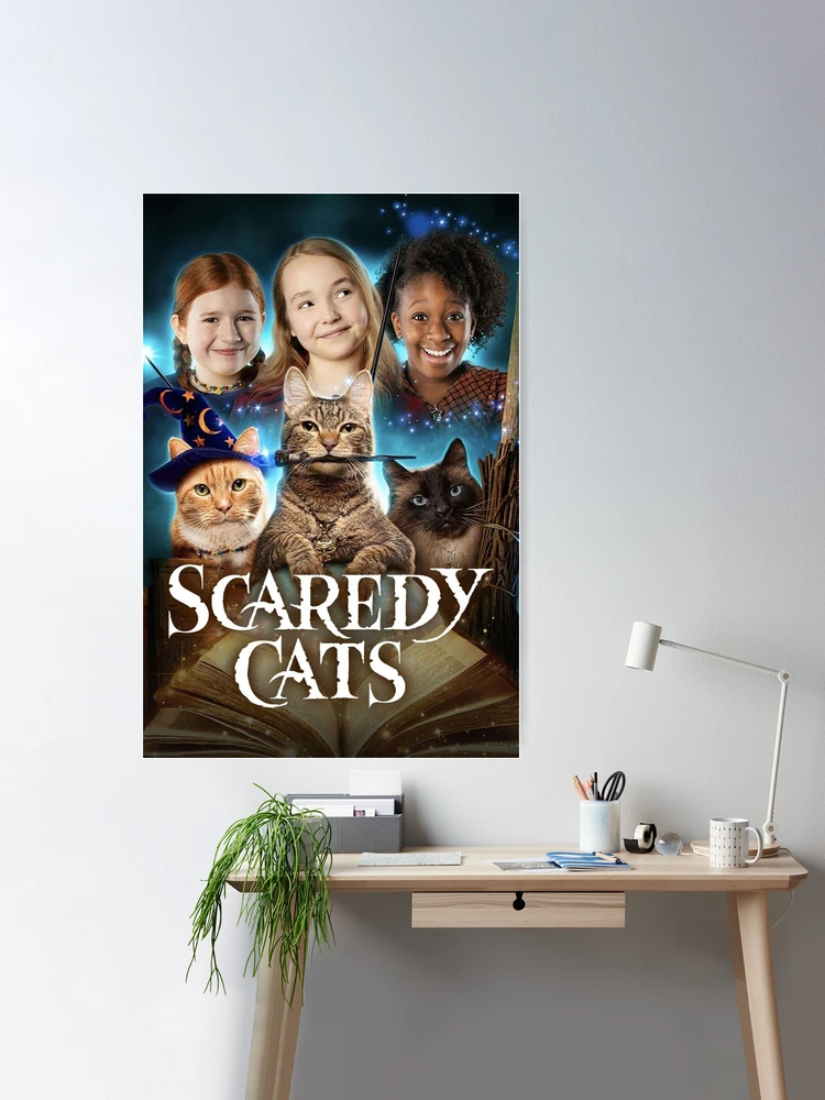 Scaredy cats Poster by Getaway21