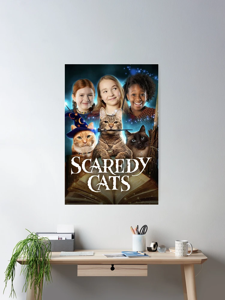 Scaredy cats Poster by Getaway21