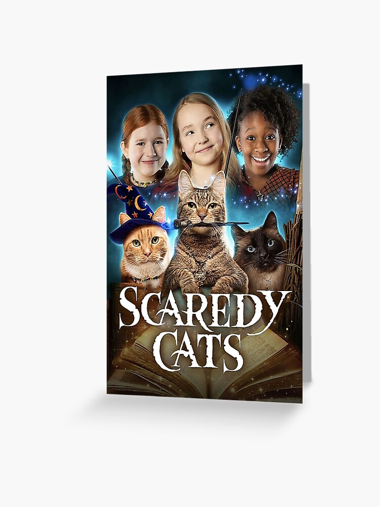 Scaredy cats | Greeting Card