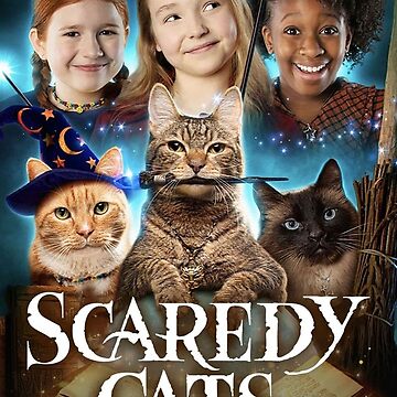 Scaredy cats Art Board Print by Getaway21