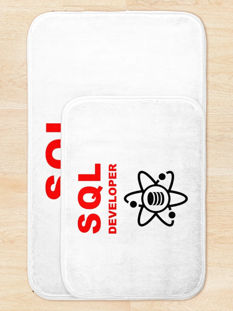 Thumbnail 5 of 6, Bath Mat, SQL Developer, DBA Database Administrator, Structured Query Language, Data Science, Database Developer, SQL Query, Software Engineer, Computer Science, Fullstack Developer, Programming Humor designed and sold by Max-Wear.