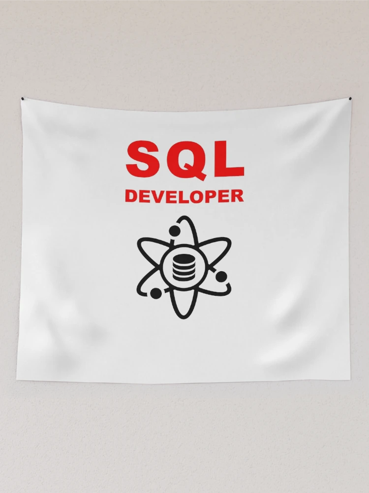 Thumbnail 2 of 3, Tapestry, SQL Developer, DBA Database Administrator, Structured Query Language, Data Science, Database Developer, SQL Query, Software Engineer, Computer Science, Fullstack Developer, Programming Humor designed and sold by Max-Wear.