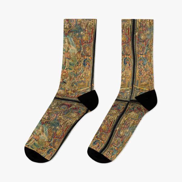 Item preview, Spring element - Vintage French Tapestry designed and sold by koovoxdogs.