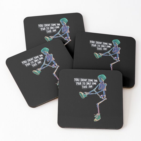 Item preview, Motivational Skeleton - colorful skeleton with inspiring quote designed and sold by ZombieTit.