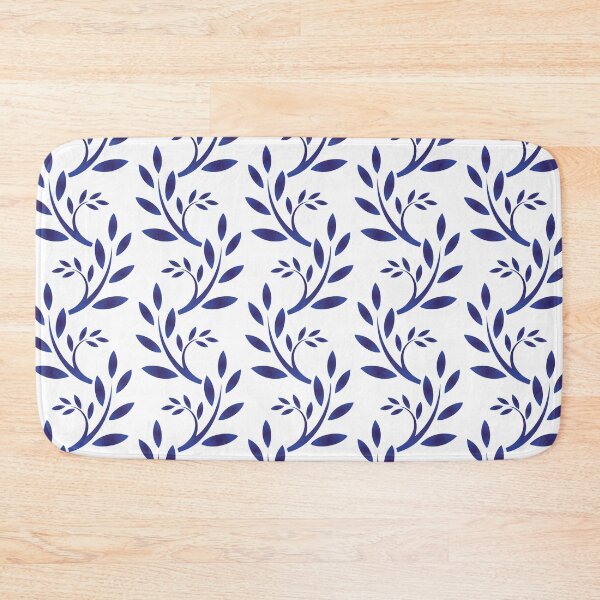 Item preview, Traditional Punjabi Pattern | Blue and White Floral Print | Elegant Floral Design   designed and sold by WIO Whatever Is ON.