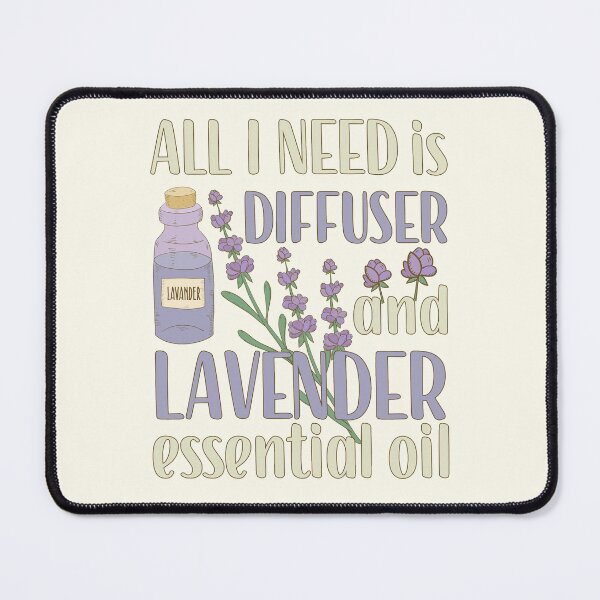Item preview, All I Need is Lavender Essential Oil designed and sold by GrimButterfly.