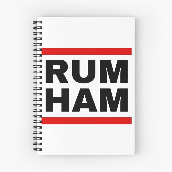 Item preview, RUM HAM DARK TEXT designed and sold by Jelly-Butter.