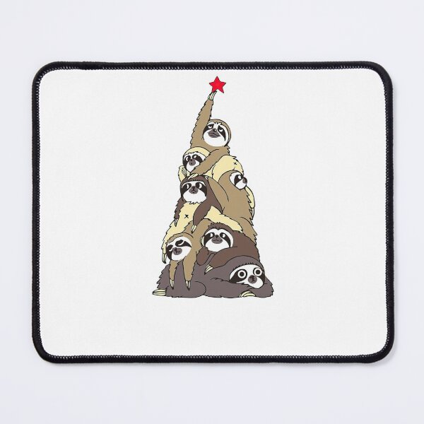 Item preview, Sloth Christmas Tree designed and sold by ArtCreations79.
