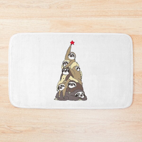 Item preview, Sloth Christmas Tree designed and sold by ArtCreations79.
