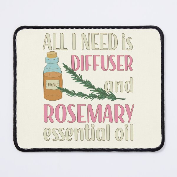Item preview, All I Need is Rosemary Essential Oil designed and sold by GrimButterfly.