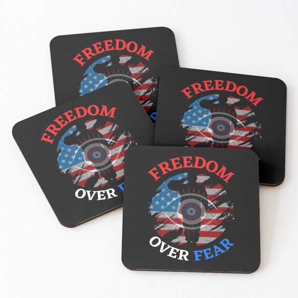 Item preview, Freedom Over Fear Truth Over Lies   designed and sold by WoodburyLake.